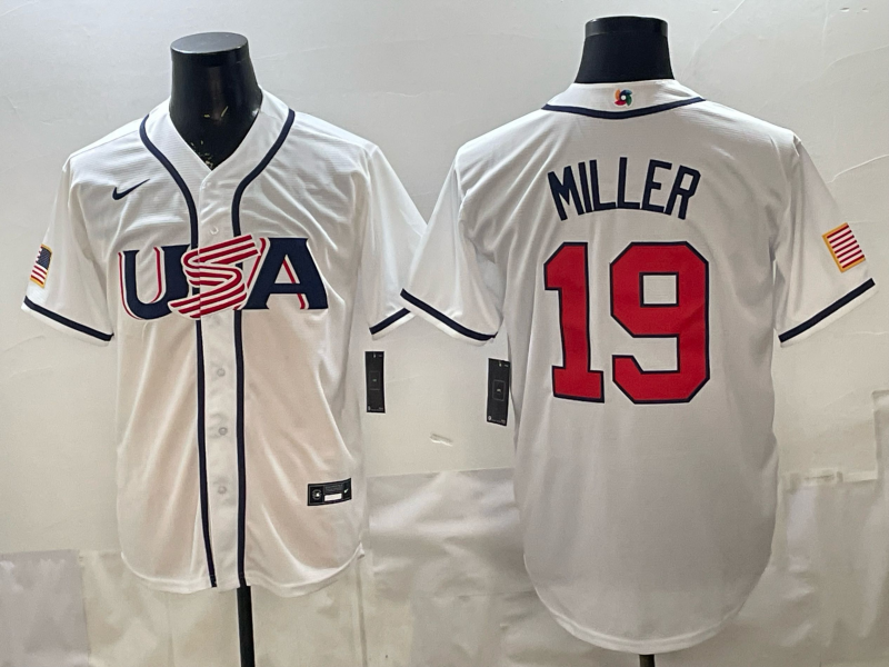 Men 2026 World cup white MLB Nike jersey 0096